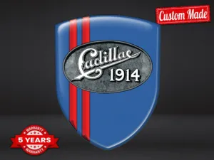 Cadillac Sticker 3D Gel Personalizzati Lusso Design Sportivo